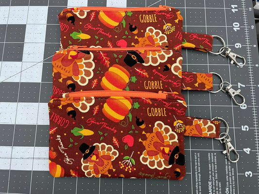 Turkey Time coin purse