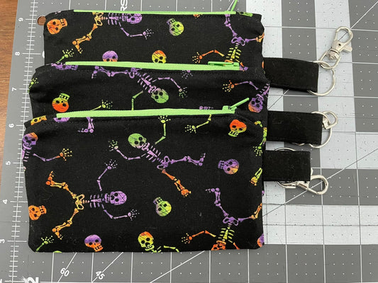 Skeleton coin purse